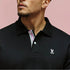 POLO NEGRO CLÁSICO PSYCHO BUNNY